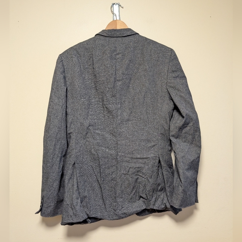 Theory Men’s Wool Blend Gray Blazer – Size 40 - Picture 3 of 7